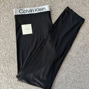 Calvin Klein Men’s Thermal Base Layer Leggings Black Size XL New With Tags